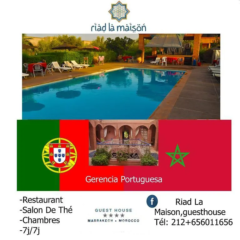 Riad La Maison Guest House location